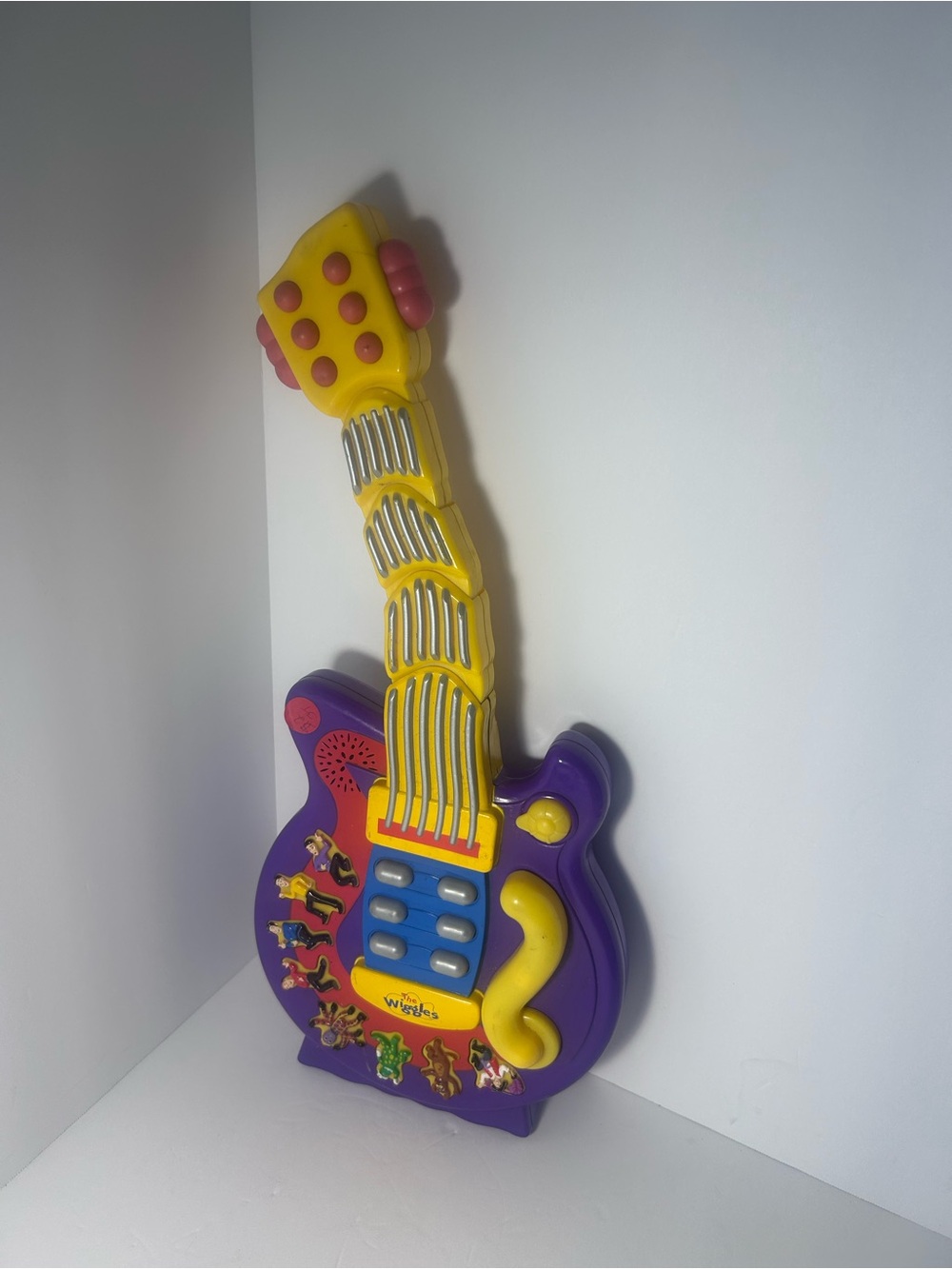 Kids Electronic Guitar Toy - Purple & Yellow